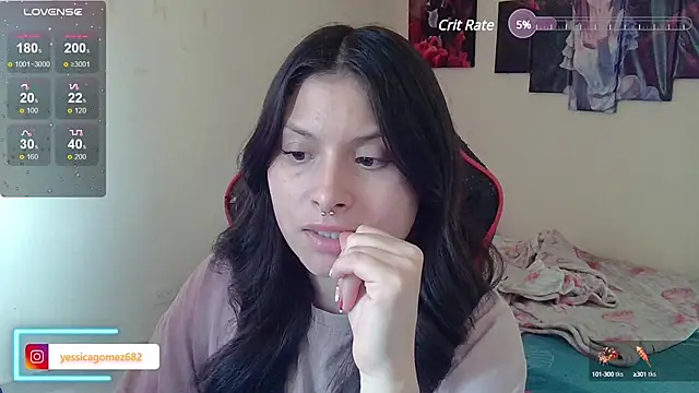 Snapshot of jessica_gomez chatting on December 25, 9:54 pm jessica gomez online show from December 25, 9:54 pm