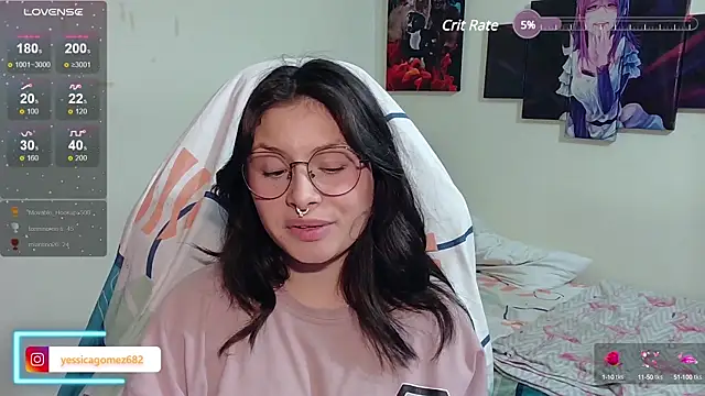 Snapshot of jessica_gomez chatting on January 5, 1:03 am jessica gomez online show from January 5, 1:03 am