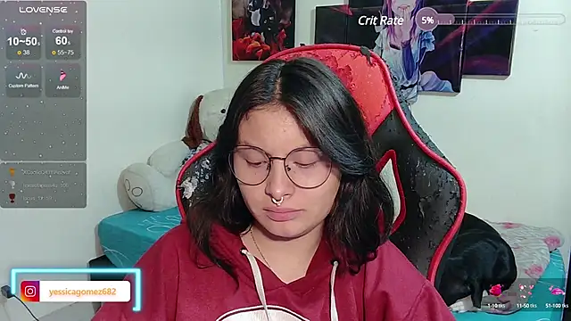 Snapshot of jessica_gomez chatting on January 8, 12:49 am jessica gomez online show from January 8, 12:49 am