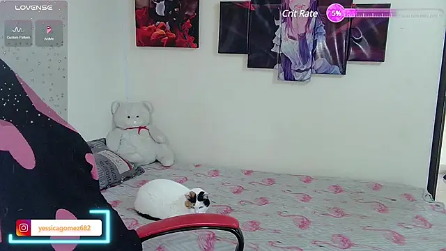 Snapshot of jessica_gomez chatting on March 20, 8:40 pm jessica gomez online show from March 20, 8:40 pm