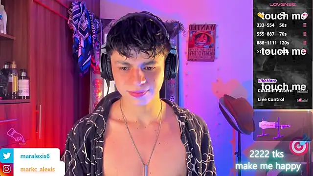 marckalexis online show from June 29, 11:05 pm