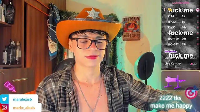 marckalexis online show from July 15, 8:58 pm