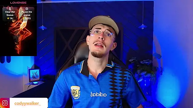 CodyWalkerR online show from March 21, 3:44 am