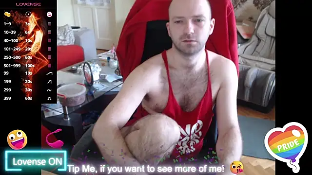 RealManHaveHairy online show from February 20, 2:35 pm
