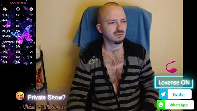 RealManHaveHairy online show from February 17, 5:26 am