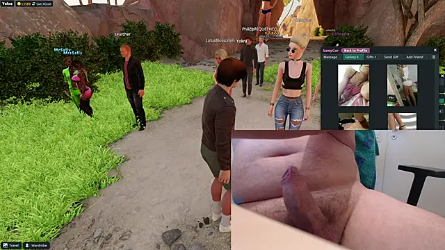 Snapshot of Yokra chatting on November 17, 4:46 pm Yokra online show from November 17, 4:46 pm