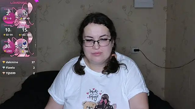 Snapshot of VladaCandy chatting on January 14, 2:40 am VladaCandy online show from January 14, 2:40 am