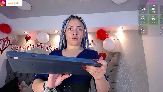 CaroFisher online show from February 12, 12:55 pm