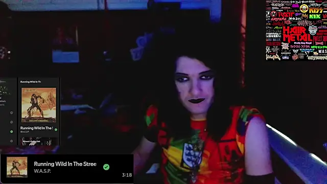 Snapshot of Rocker_Assassin66630 chatting on July 5, 4:19 am Rocker Assassin66630 online show from July 5, 4:19 am