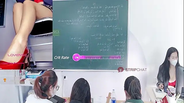 Snapshot of _Math_ chatting on January 6, 8:35 am Math online show from January 6, 8:35 am