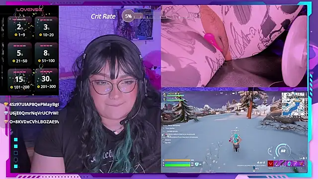 Snapshot of MegariaB chatting on January 5, 7:38 am MegariaB online show from January 5, 7:38 am