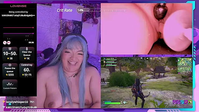 Snapshot of MegariaB chatting on January 12, 7:11 am MegariaB online show from January 12, 7:11 am