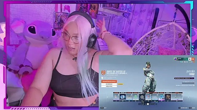 Snapshot of MegariaB chatting on March 13, 4:38 am MegariaB online show from March 13, 4:38 am