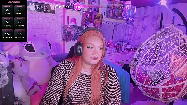 Snapshot of MegariaB chatting on March 15, 4:02 am MegariaB online show from March 15, 4:02 am