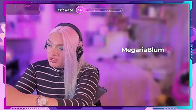 MegariaB online show from January 6, 4:49 am