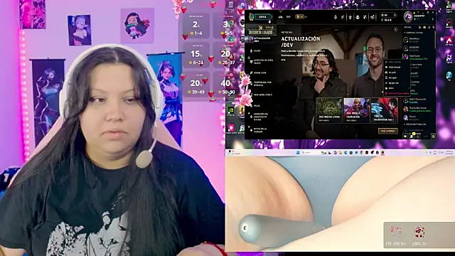 crystal7u7 online show from April 15, 1:56 am