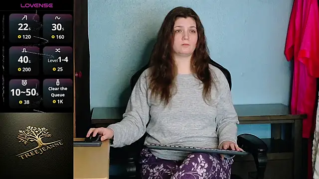 TreeJeanne online show from March 15, 3:01 am