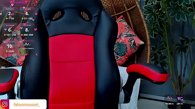 FaloonRoussel online show from February 19, 12:35 am