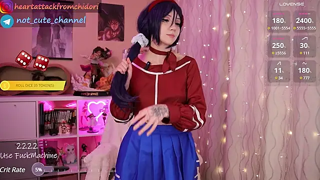 yourcutewaifu online show from February 1, 7:34 pm