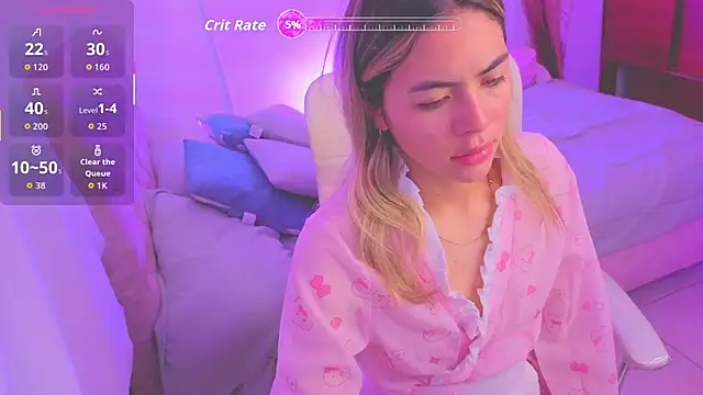 Nathaly-sky online show from October 23, 9:52 am