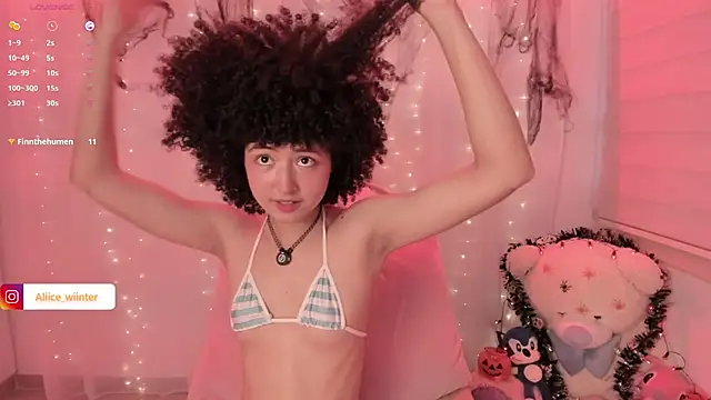 Alice winter  online show from October 23, 7:12 pm