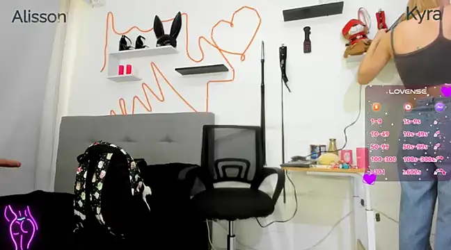 Snapshot of alissonandamy chatting on March 8, 7:20 pm alissonandamy online show from March 8, 7:20 pm