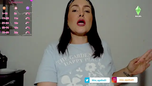 Miss Agatha online show from November 11, 2:11 am