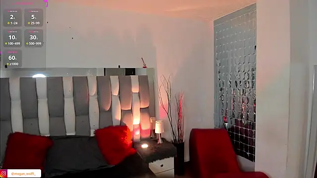 Snapshot of Megan_wolf1_ chatting on January 8, 10:48 am Megan wolf1  online show from January 8, 10:48 am