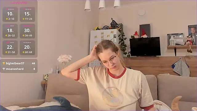 Snapshot of Girl_alone_home chatting on February 23, 2:53 am Girl alone home online show from February 23, 2:53 am