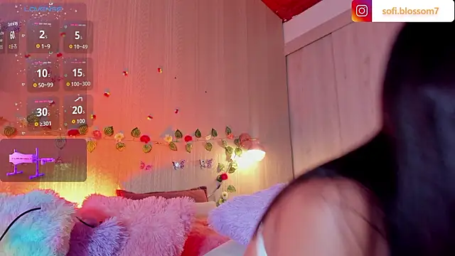 Snapshot of Sofi_Blossom chatting on March 26, 8:25 pm Sofi Blossom online show from March 26, 8:25 pm