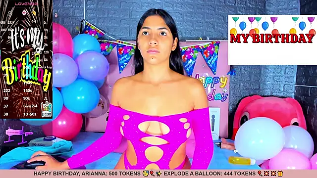 AriannaLewiis online show from December 1, 7:30 pm