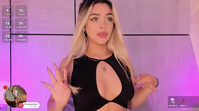 Addison baker online show from January 14, 7:53 pm