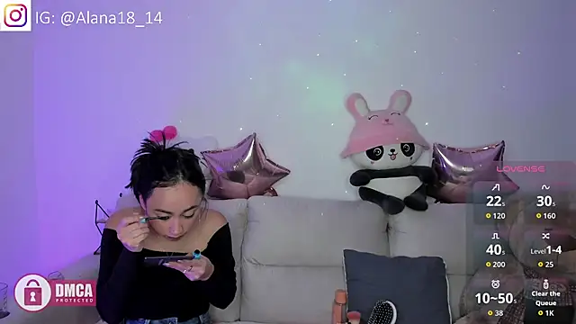 Snapshot of Alana_Pherson chatting on September 29, 12:16 am Alana Pherson online show from September 29, 12:16 am