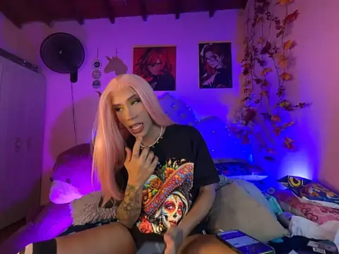 Alexa Chanell Oficial online show from March 8, 12:30 am