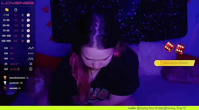 Snapshot of darling_tony chatting on January 9, 7:50 pm darling tony online show from January 9, 7:50 pm