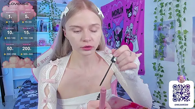 Snapshot of Milia_Parker chatting on February 5, 10:12 pm Milia Parker online show from February 5, 10:12 pm