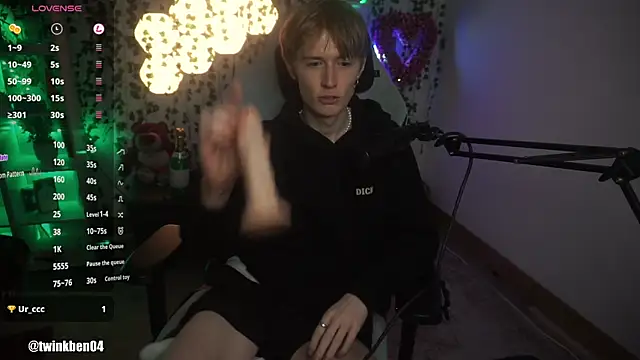 twinkben online show from September 8, 8:52 pm