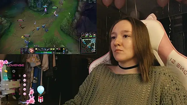 MoonlishSiren online show from January 10, 10:03 pm