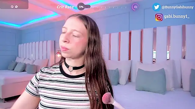 Snapshot of gabi_bunny chatting on March 27, 5:23 pm gabi bunny online show from March 27, 5:23 pm