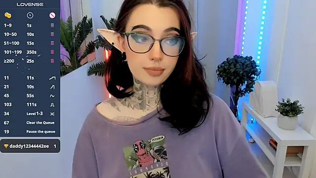 Snapshot of Dixi_Pixi_ chatting on December 8, 5:29 am Dixi Pixi online show from December 8, 5:29 am