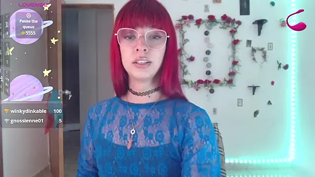 Snapshot of _GalyaX_ chatting on October 21, 11:05 pm GalyaX online show from October 21, 11:05 pm