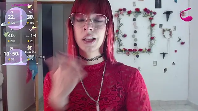 Snapshot of _GalyaX_ chatting on February 14, 11:45 pm GalyaX online show from February 14, 11:45 pm