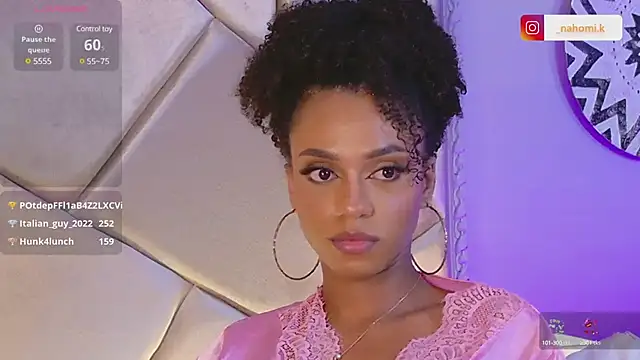 Snapshot of Nahomi_King chatting on February 14, 1:18 pm Nahomi King online show from February 14, 1:18 pm