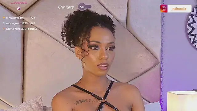 Snapshot of Nahomi_King chatting on March 15, 4:21 pm Nahomi King online show from March 15, 4:21 pm