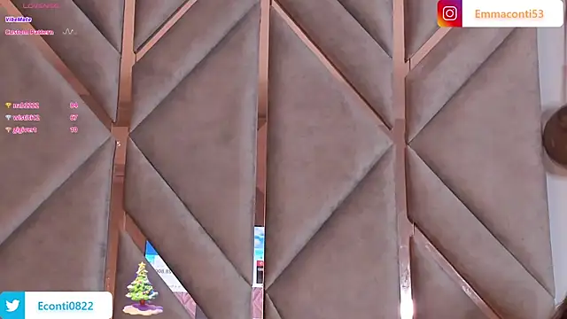 Snapshot of Emma-Conti chatting on December 28, 2:53 pm Emma-Conti online show from December 28, 2:53 pm