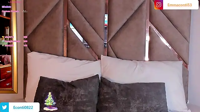 Snapshot of Emma-Conti chatting on December 28, 6:18 pm Emma-Conti online show from December 28, 6:18 pm