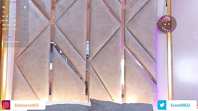 Snapshot of Emma-Conti chatting on February 1, 1:41 pm Emma-Conti online show from February 1, 1:41 pm