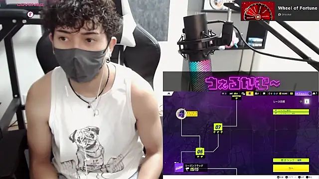 Snapshot of Shizukuu chatting on September 9, 8:47 am Shizukuu online show from September 9, 8:47 am