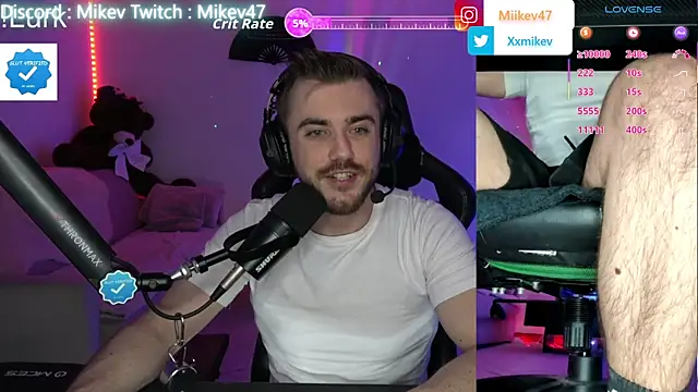 Snapshot of Mikev chatting on March 26, 7:08 pm Mikev online show from March 26, 7:08 pm