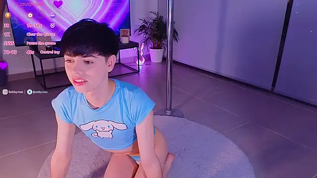 sebbyrose online show from June 27, 1:10 am